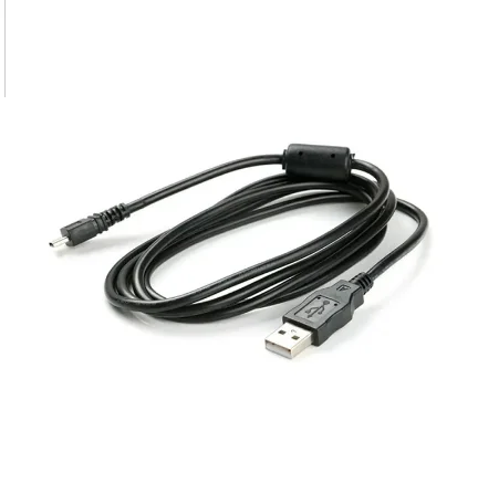 

UC-E6 Digital Camera USB Data Cable Mini 8 Pin for Nikon CoolPix Fuji Panasonic Olympus Sony 1M 1.5M