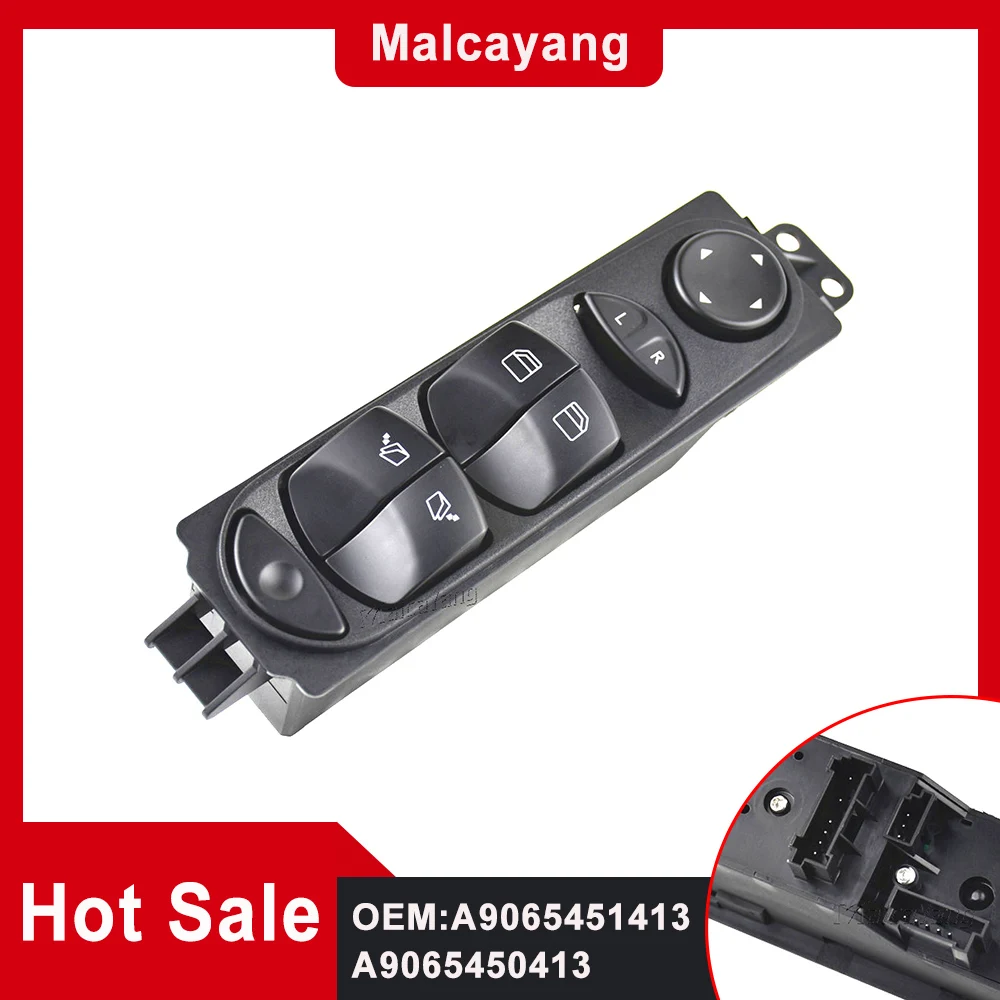 A9065450413 для Mercedes-Benz Sprinter 2010 2011-2018 Новое переднее левое Реле Автомобильные аксессуары переключатель оконного регулятора A9065451413 
A9065450413 для Mercedes-Benz Sprinter 2010 2011-2018 Новое переднее левое Реле Автомобильные аксессуары переключатель оконного регулятора A9065451413