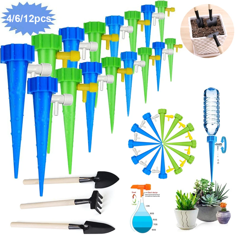 4-15pcs Automatic drip irrigation flower plant automatic watering nail Greenhouse garden adjustable automatic drip device
4-15pcs Automatic drip irrigation flower plant automatic watering nail Greenhouse garden adjustable automatic drip device