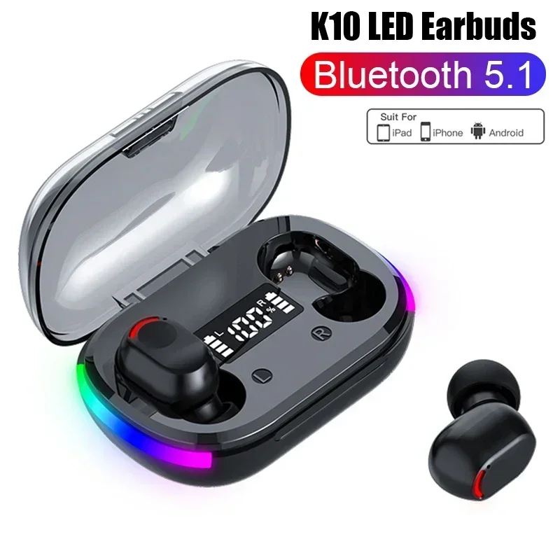 K10 TWS Air Pro Fone for Xiaomi LED Display Earbuds Headset Bluetooth Earphones Wireless Headphones with Mic Wireless Bluetooth
K10 TWS Air Pro Fone for Xiaomi LED Display Earbuds Headset Bluetooth Earphones Wireless Headphones with Mic Wireless Bluetooth