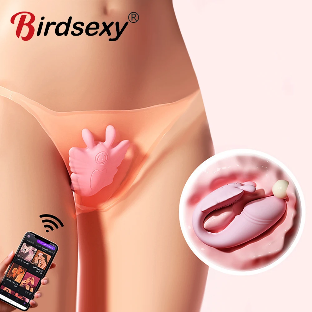 Oeuf vibrant Bluetooth pour femme, Sex Toys, Gode vibrant, Contrôle du point G, Épisseur de vagin, Produits IkAdult, Culotte féminine 1