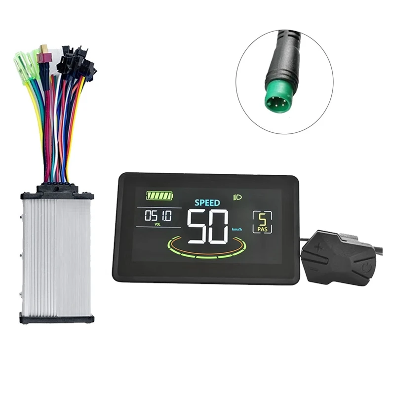 Quality H6C Electric Bike LCD Display 24V-60V+36V 350W Sine Wave Controller Color Screen With USB UART For Electric Bike
Quality H6C Electric Bike LCD Display 24V-60V+36V 350W Sine Wave Controller Color Screen With USB UART For Electric Bike