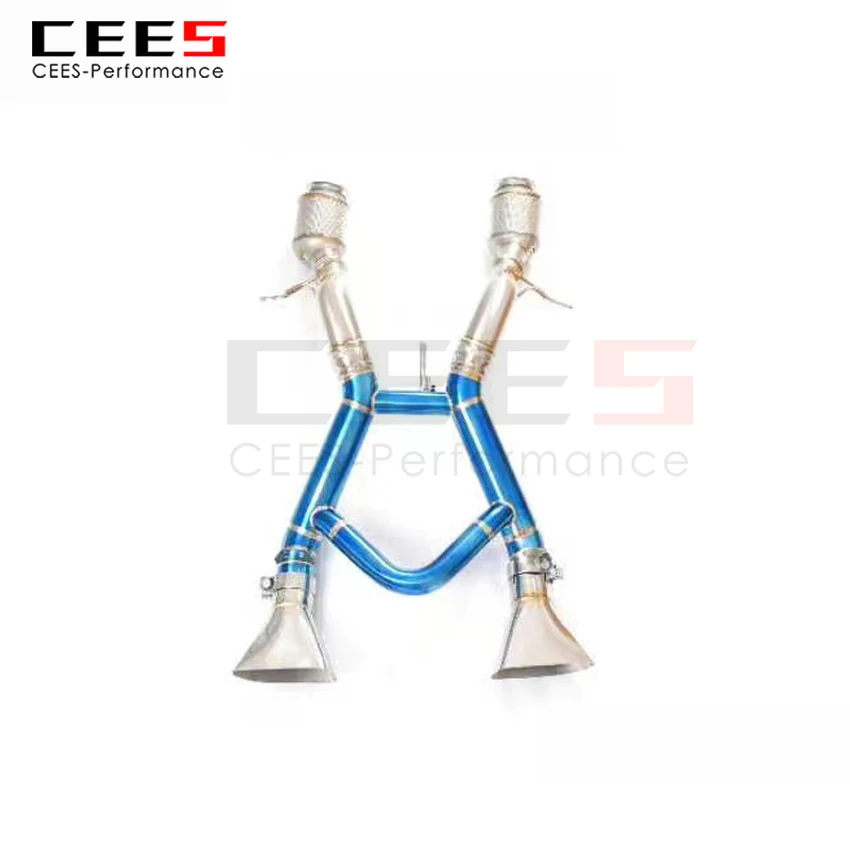 CEES Exhaust System For Mclaren 650S Titanium Alloy Catback Valve Muffler Auto Modification Terminale Scarico Auto Car Parts
CEES Exhaust System For Mclaren 650S Titanium Alloy Catback Valve Muffler Auto Modification Terminale Scarico Auto Car Parts