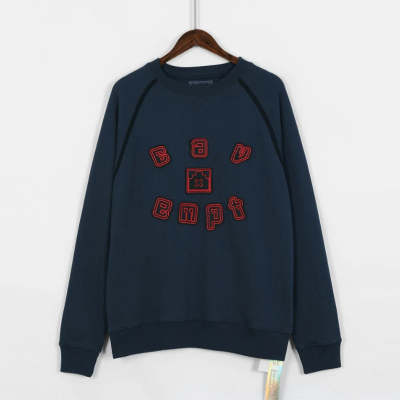 C. E Sweater Men Women 1:1 Japanese Limited Letter Embroidered Sweater Wax Dyed Shoulder Sleeve Cav Empt Sweater
C. E Sweater Men Women 1:1 Japanese Limited Letter Embroidered Sweater Wax Dyed Shoulder Sleeve Cav Empt Sweater