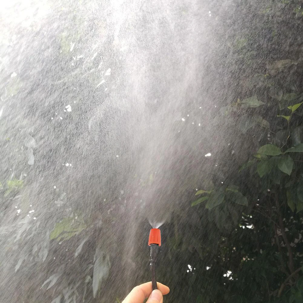 Garden Irrigation System Misting Sprinkler 7.5-8.6L/H Adjustable Irrigation Sprayer Micro Barbed Nozzle Misting
Garden Irrigation System Misting Sprinkler 7.5-8.6L/H Adjustable Irrigation Sprayer Micro Barbed Nozzle Misting