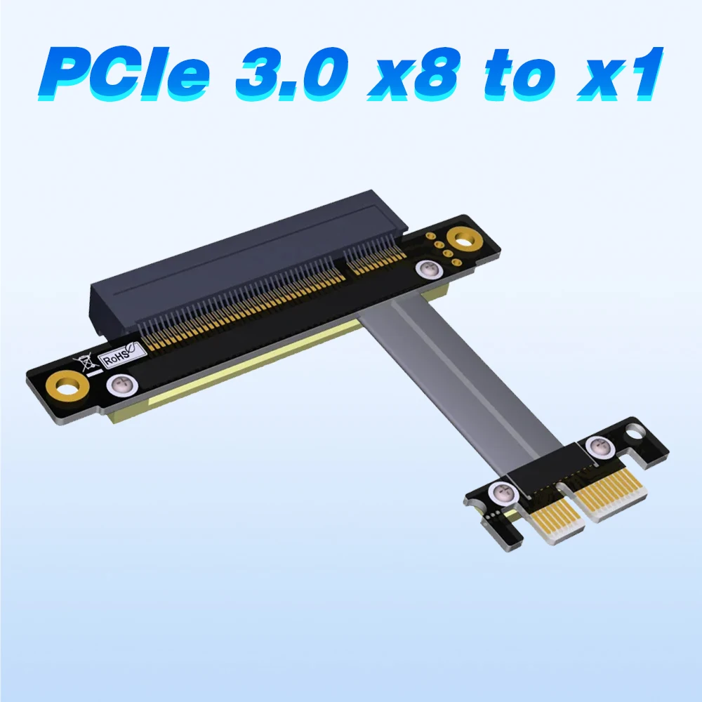 Удлинительный шнур PCIE x8 для x1 pcie 1x до 8x, поддержка сетевой памяти, жесткого диска
Удлинительный шнур PCIE x8 для x1 pcie 1x до 8x, поддержка сетевой памяти, жесткого диска