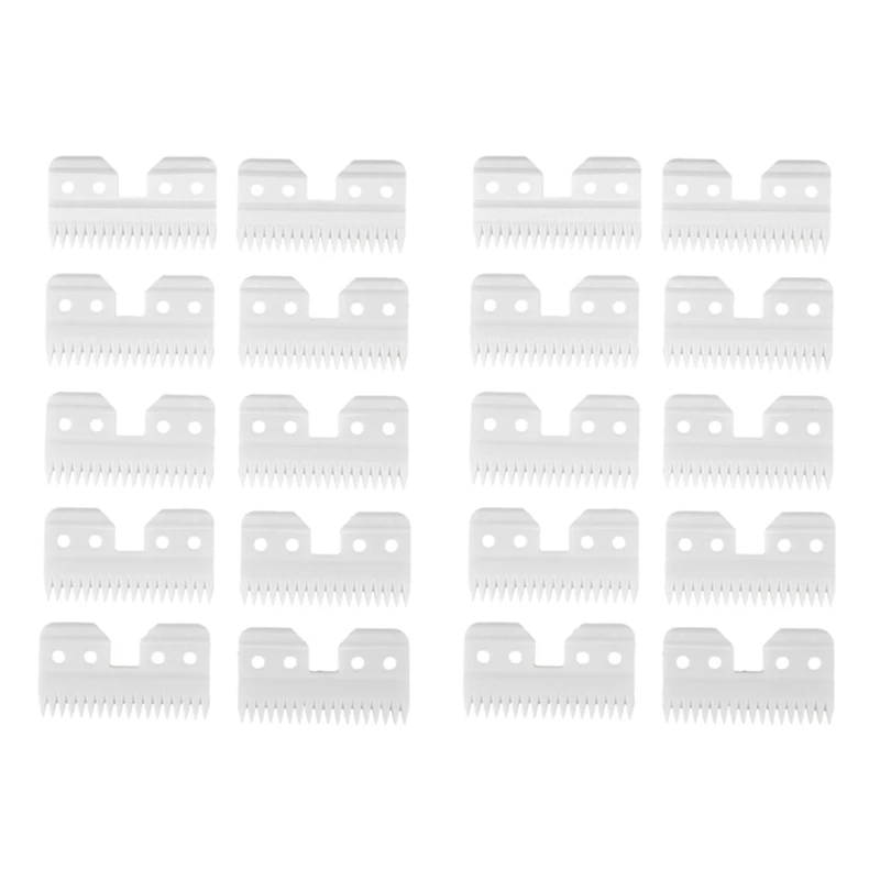 20Pcs Accessories Ceramic 18 Teeth Pet Ceramic Clipper Cutting Blade For Oster A5 Series
20Pcs Accessories Ceramic 18 Teeth Pet Ceramic Clipper Cutting Blade For Oster A5 Series