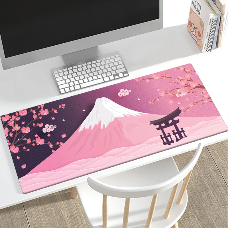 Sakura Fujiyama Japanese large mouse mat player exclusive keyboard accessories computer personalized rubber non-slip desktop pad
Sakura Fujiyama Japanese large mouse mat player exclusive keyboard accessories computer personalized rubber non-slip desktop pad