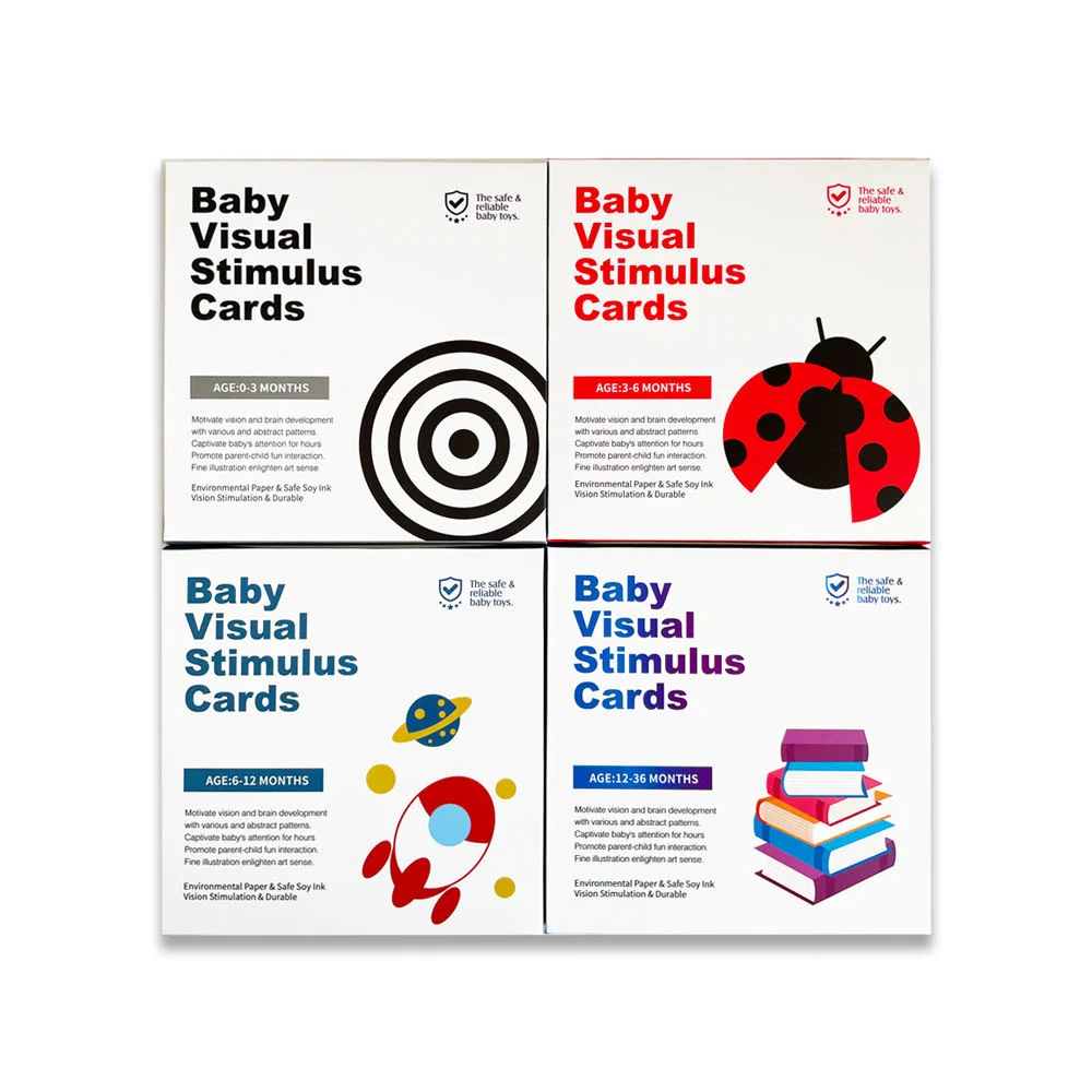Baby Montessori Visual Stimulation Card Toys Color Shape Animal Education Black White Cognitive Flash Cards High Contrast 0-36M
Baby Montessori Visual Stimulation Card Toys Color Shape Animal Education Black White Cognitive Flash Cards High Contrast 0-36M