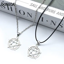 Star of David Necklace Chains Shield Magen David Hexagram Religion Symbol Pendant Necklace Pentagram Wiccan Punk Jewish Jewelry
Star of David Necklace Chains Shield Magen David Hexagram Religion Symbol Pendant Necklace Pentagram Wiccan Punk Jewish Jewelry
