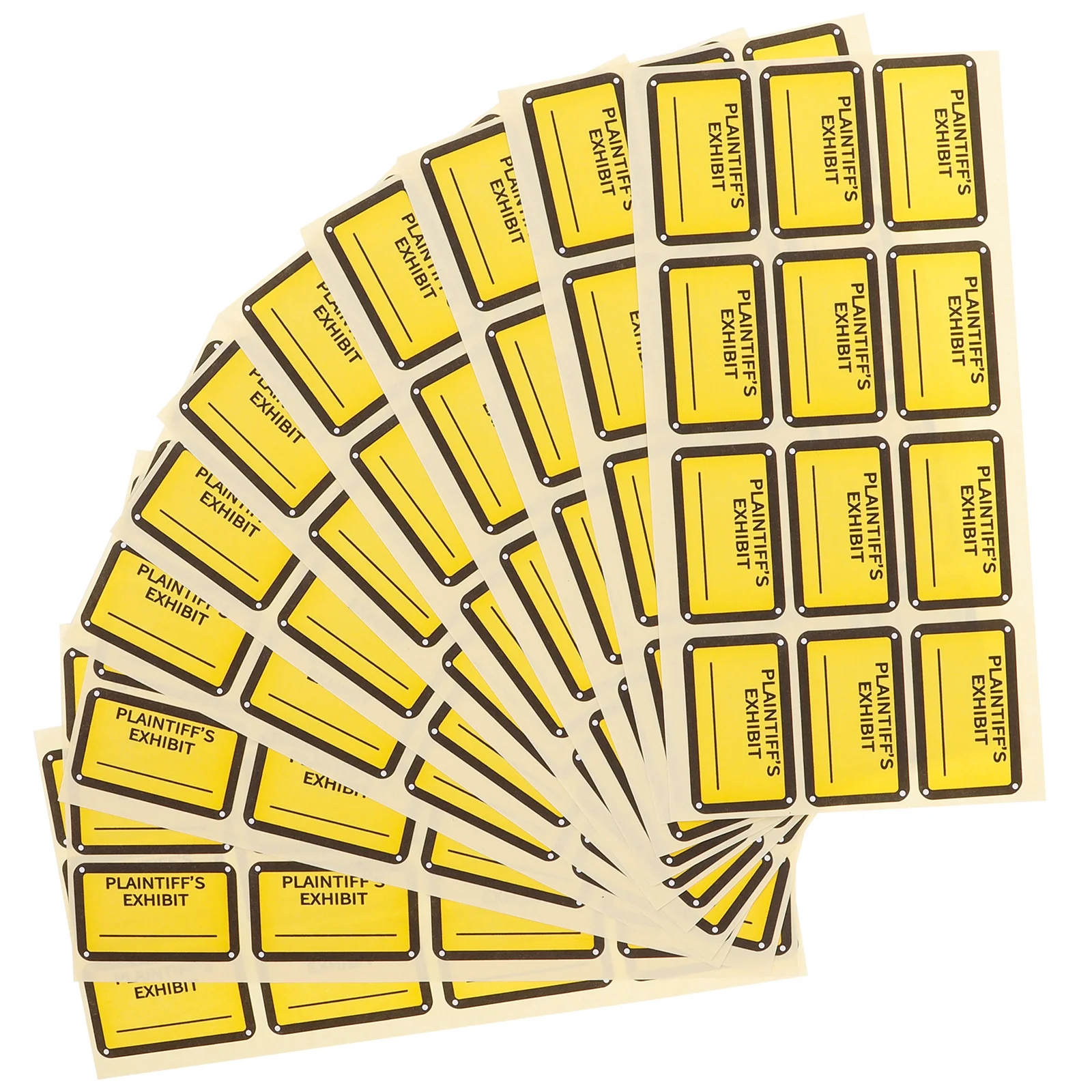 12 Sheets Coded Exhibit Labels Label Sticker Exhibit Labels Exhibit Plaintiff's Exhibit Labels
12 Sheets Coded Exhibit Labels Label Sticker Exhibit Labels Exhibit Plaintiff's Exhibit Labels