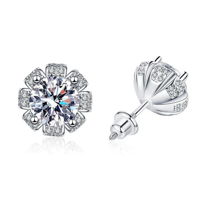 E056Lefei Fashion Diamondset Classic Color D Moissanite Petal Crew Earring For Women Real 925 Sterling Silver Party Jewelry Gift
E056Lefei Fashion Diamondset Classic Color D Moissanite Petal Crew Earring For Women Real 925 Sterling Silver Party Jewelry Gift