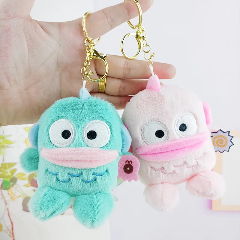 Kawaii Sanrio Hangyodon Pendant Cute Cartoon Anime Student Backpack Schoolbag Accessories Plush Toys Keychain Birthday Gift Girl
Kawaii Sanrio Hangyodon Pendant Cute Cartoon Anime Student Backpack Schoolbag Accessories Plush Toys Keychain Birthday Gift Girl