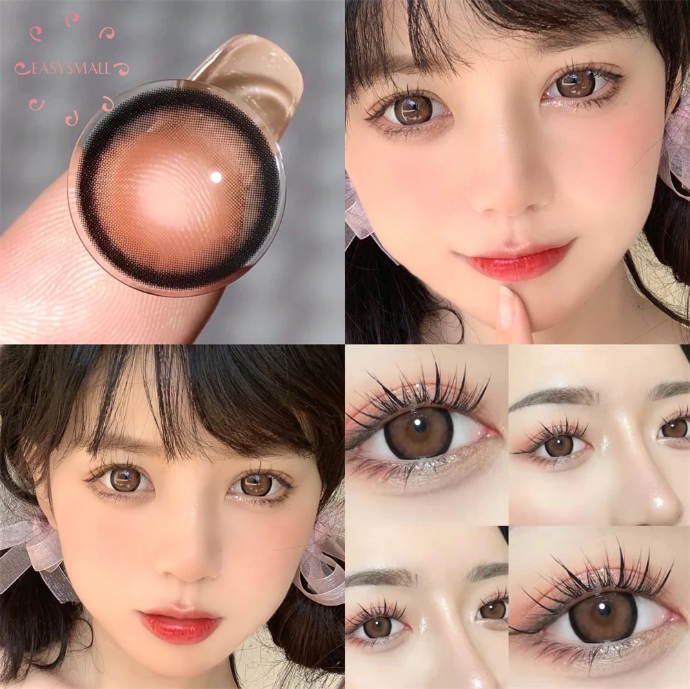 black tea brown Natural Color Lens Eyes Yearly Color Contact Lenses For Eyes small Beauty pupil Contact Lens Eye Cosmetic
black tea brown Natural Color Lens Eyes Yearly Color Contact Lenses For Eyes small Beauty pupil Contact Lens Eye Cosmetic