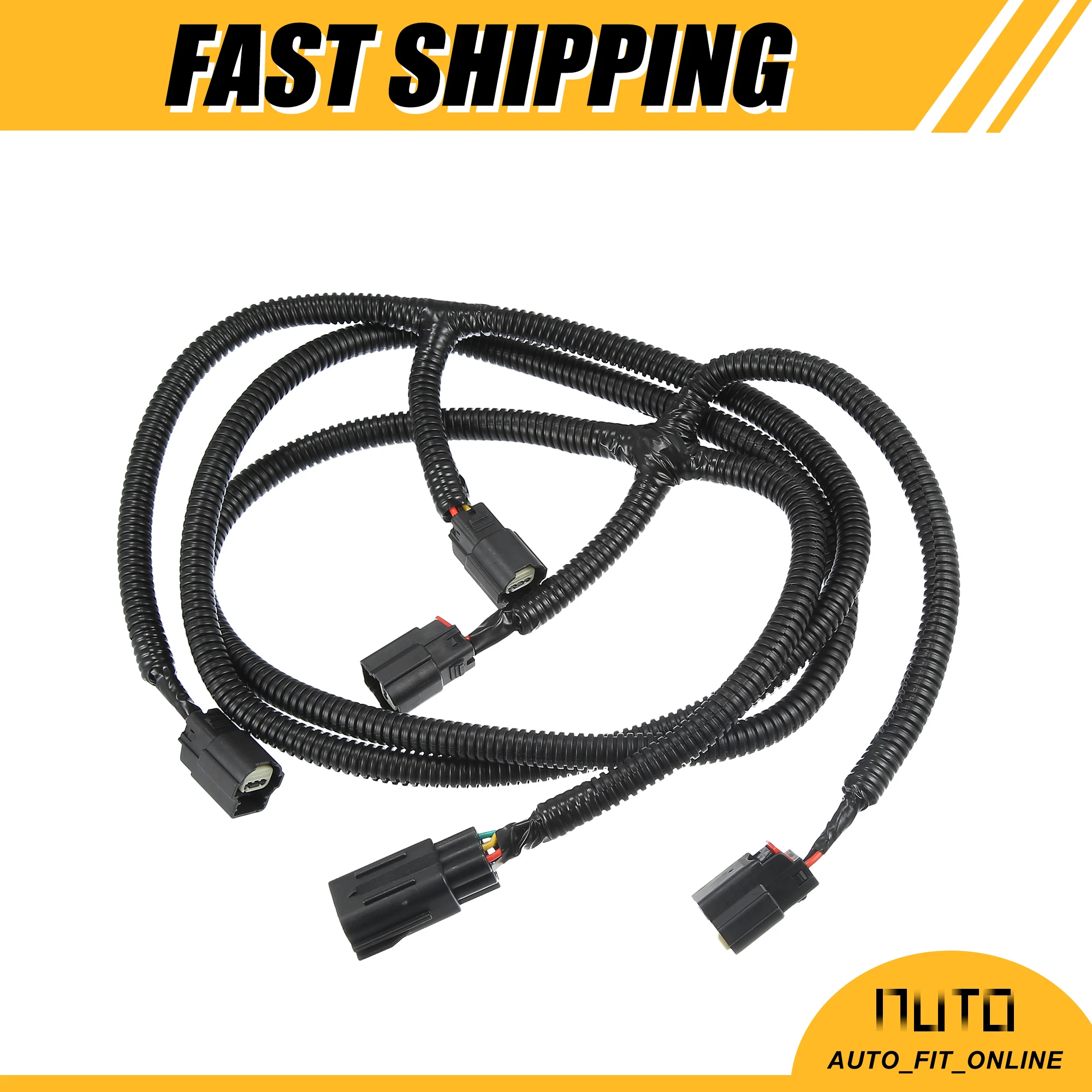 

Uxcell Car Rear Park Assist Wiring Harness 68031820AA for RAM 1500 09-20 2500 3500 10-18 Use To Rear Connector Park Sensor