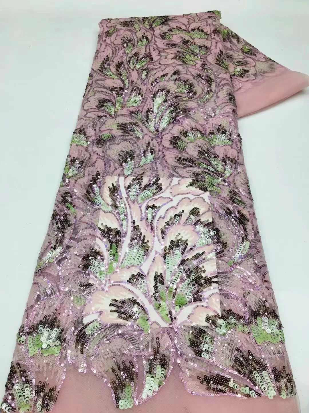 Latest African Tulle Lace Fabrics Sequin 5Yards 2024 French Nigerian Net Mesh Lace Material For Women Wedding Party Sew
Latest African Tulle Lace Fabrics Sequin 5Yards 2024 French Nigerian Net Mesh Lace Material For Women Wedding Party Sew