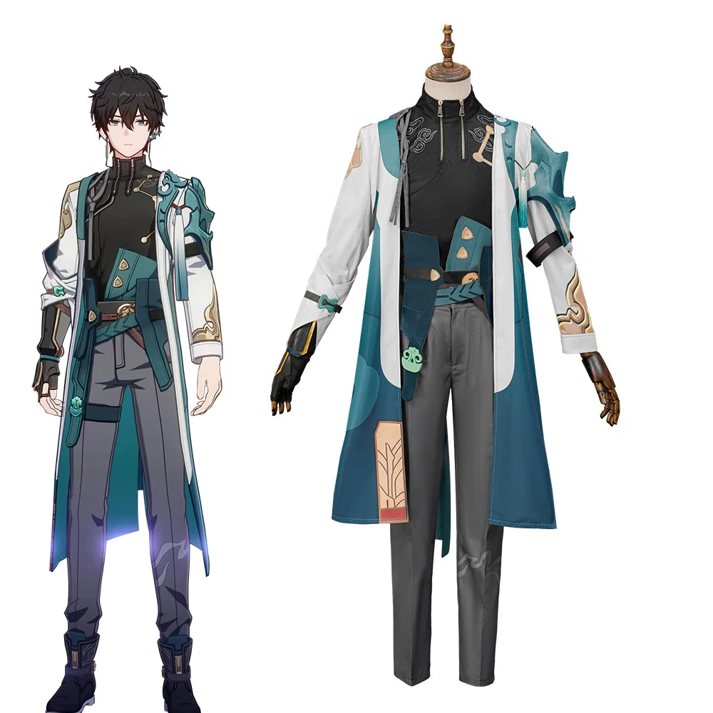 Honkai: Star Rail Cosplay Dan Heng Game Costume Men Earrings Suit Handsome Uniform Halloween Party Carnival Outfits Comic Con
Honkai: Star Rail Cosplay Dan Heng Game Costume Men Earrings Suit Handsome Uniform Halloween Party Carnival Outfits Comic Con
