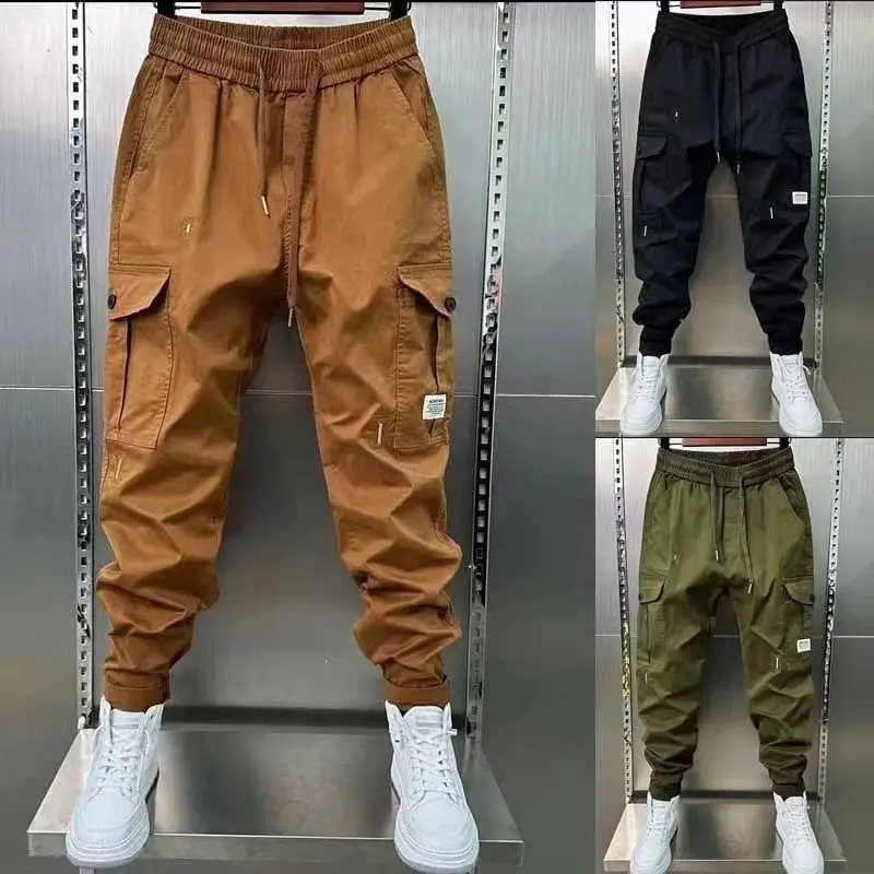 Japanese Streetwear High Quality Vintage Solid Cargo Pants for Men Clothing Harajuku Casual Joggers Korean Loose Trousers Male
Japanese Streetwear High Quality Vintage Solid Cargo Pants for Men Clothing Harajuku Casual Joggers Korean Loose Trousers Male
