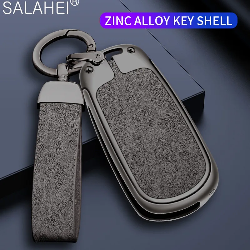 

Zinc Alloy Car Flip Key Case Cover Smart Remote Shell For Buick VERANO ENCORE GX GL6 2018-2020 For Opel Vauxhall Astra K Corsa E