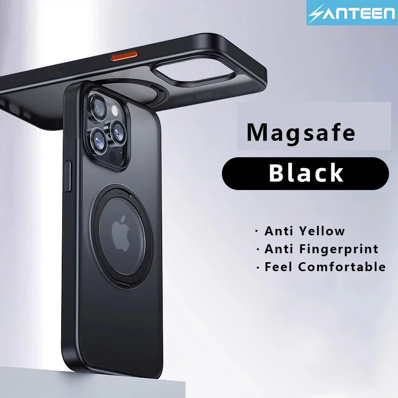 Magnetic Shockproof Case for Iphone 15 14 13 12 11 Pro Max Plus Camera Protective Matte Cover with Holder Business Hard Shell
Magnetic Shockproof Case for Iphone 15 14 13 12 11 Pro Max Plus Camera Protective Matte Cover with Holder Business Hard Shell