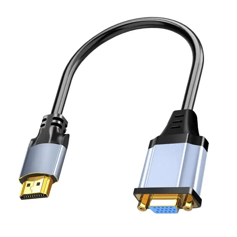 VGA Adapter High-Resolution Video Audio Converter 1080P Female Digital Adapter With Gold-plated Interface For Laptop Projector
VGA Adapter High-Resolution Video Audio Converter 1080P Female Digital Adapter With Gold-plated Interface For Laptop Projector