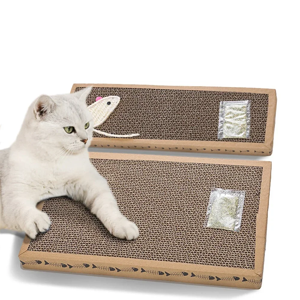 Pet Cat Scratch Board Kitten Sleeping Bed Corrugated Paper Cat Toy Indoor Furniture Protector
Pet Cat Scratch Board Kitten Sleeping Bed Corrugated Paper Cat Toy Indoor Furniture Protector