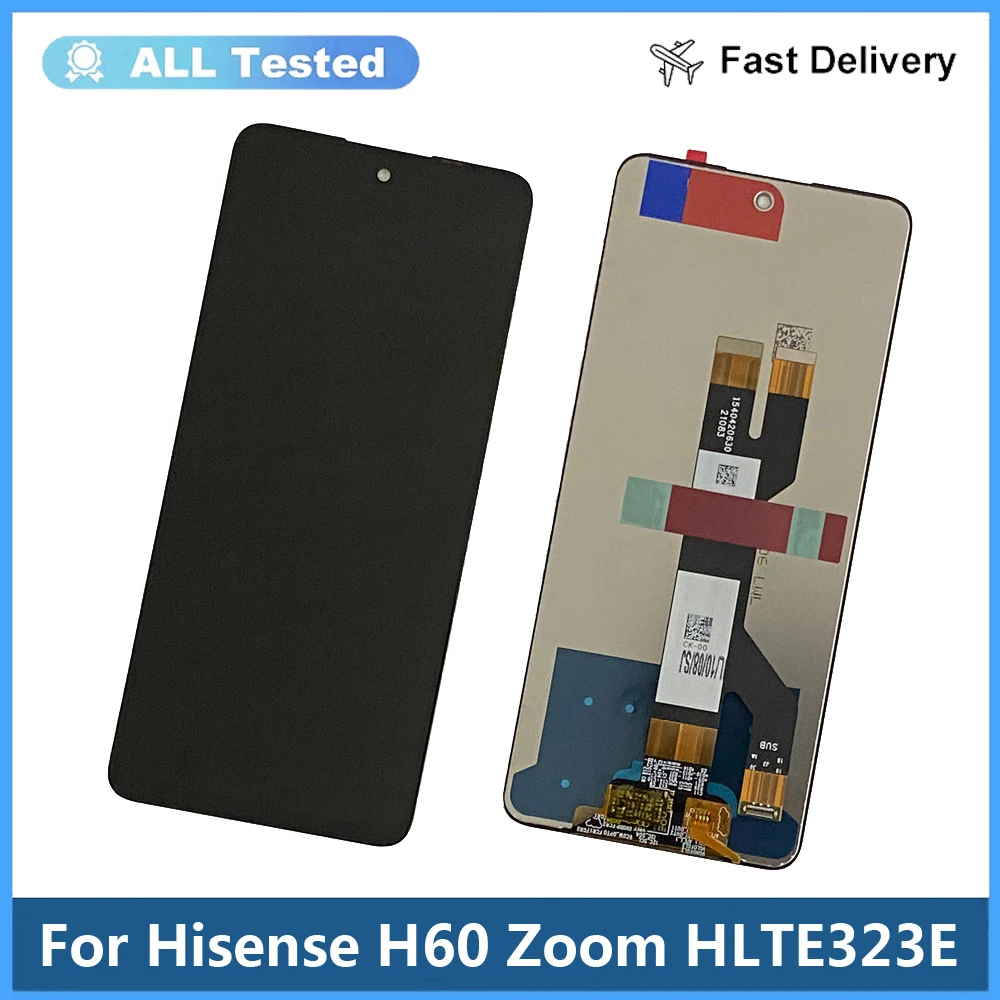 

Tested New Lcd For Hisense Infinity H60 Zoom HLTE323E Display Touch Screen Digitizer Assembly 100% Perfect Repair LCD Parts