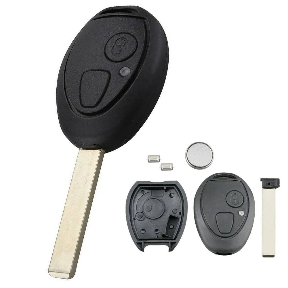 For BMW MINI For-COOPER R50 ZT ZR 75 2 BUTTON REMOTE KEY FOB CASE COVER Push Button Remote Key Housing
For BMW MINI For-COOPER R50 ZT ZR 75 2 BUTTON REMOTE KEY FOB CASE COVER Push Button Remote Key Housing