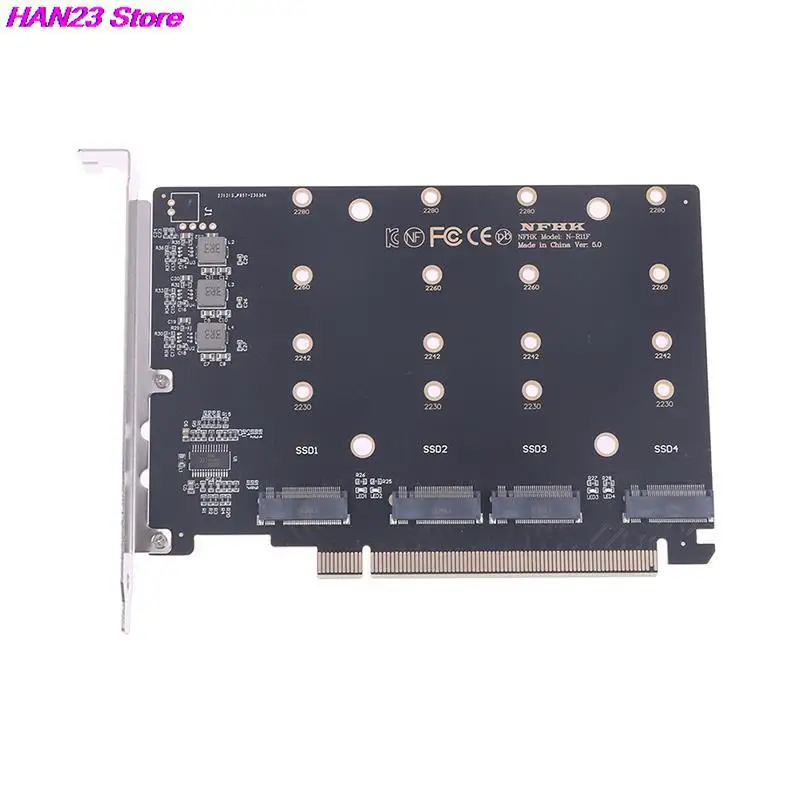 4 порта M.2 NVMe NGFF SSD на PCIe 4,0 5,0 x16 разделенный Расширенный адаптер для карт, жесткий диск, конвертер, ридер, Расширительная карта
4 порта M.2 NVMe NGFF SSD на PCIe 4,0 5,0 x16 разделенный Расширенный адаптер для карт, жесткий диск, конвертер, ридер, Расширительная карта