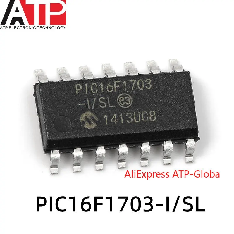 

10PCS PIC16F1703-I/SL SOP-14 PIC16F1703 Original inventory of integrated chip IC