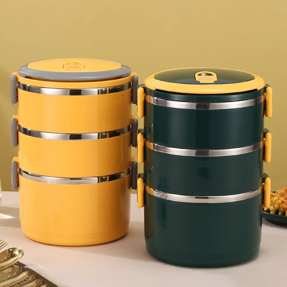 Box Stainless Steel Multi-layer Lunch Box Thermal Leakproof Lunch Box with Silicone Ring for Enhanced Freshness
Box Stainless Steel Multi-layer Lunch Box Thermal Leakproof Lunch Box with Silicone Ring for Enhanced Freshness