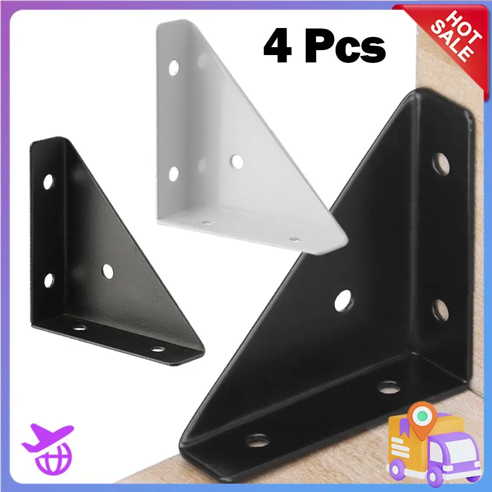 4PCS Angle Corner Brackets Protector Right Triangular Angle Corner Stand Supporting Cabinet Furniture Hardware Accessories
4PCS Angle Corner Brackets Protector Right Triangular Angle Corner Stand Supporting Cabinet Furniture Hardware Accessories