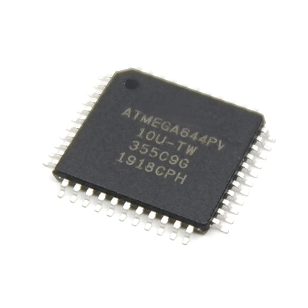 5Pcs/lot 644pv-10au Atmega644pv Mcu 8-bit Avr Risc 64kb Flash 2.5v/3.3v/5v 44-pin Tqfp Atmega644
5Pcs/lot 644pv-10au Atmega644pv Mcu 8-bit Avr Risc 64kb Flash 2.5v/3.3v/5v 44-pin Tqfp Atmega644
