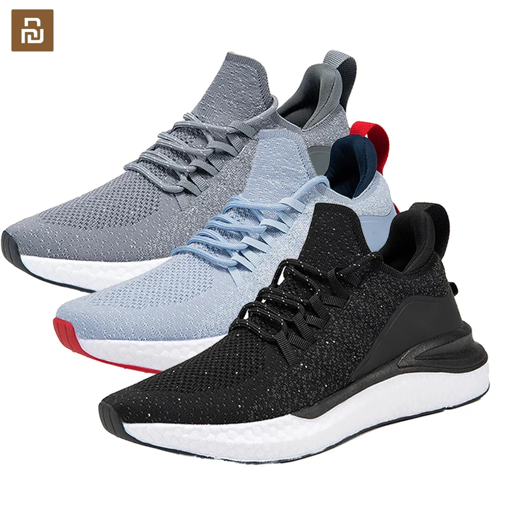 

Xiaomi Mi Shoes 4 Daily Elements Men Running Sports Boost Sneakers 4 Force Overall Men's Flying Woven Sneaker Size 39-46