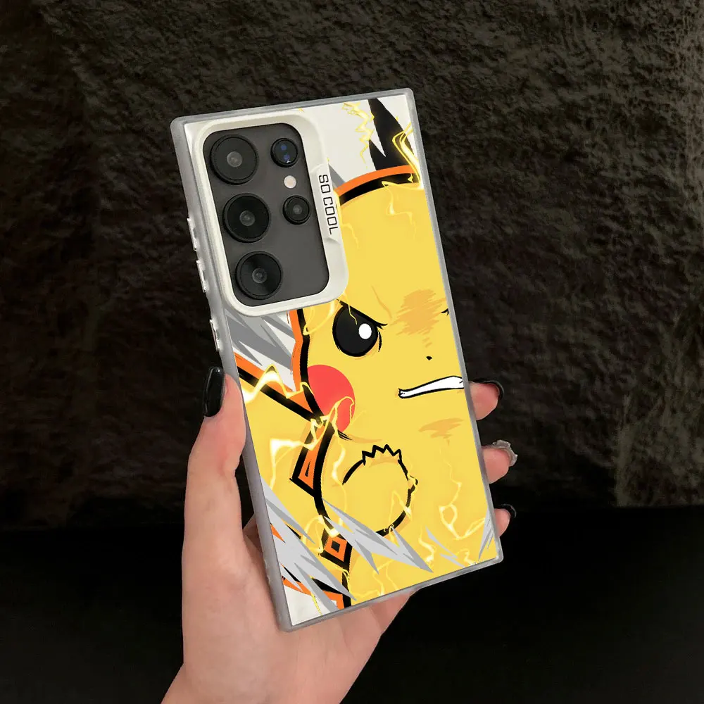 Cool Gengar Pikachus Pokemons S25 Case For Samsung S25 S24 Ultra 5G Carcasa For Galaxy S23 S22 S21 FE S20 Ultra Plus Phone Cover Cool Gengar Pikachus Pokemons S25 Case For Samsung S25 S24 Ultra 5G Carcasa For Galaxy S23 S22 S21 FE S20 Ultra Plus Phone Cover