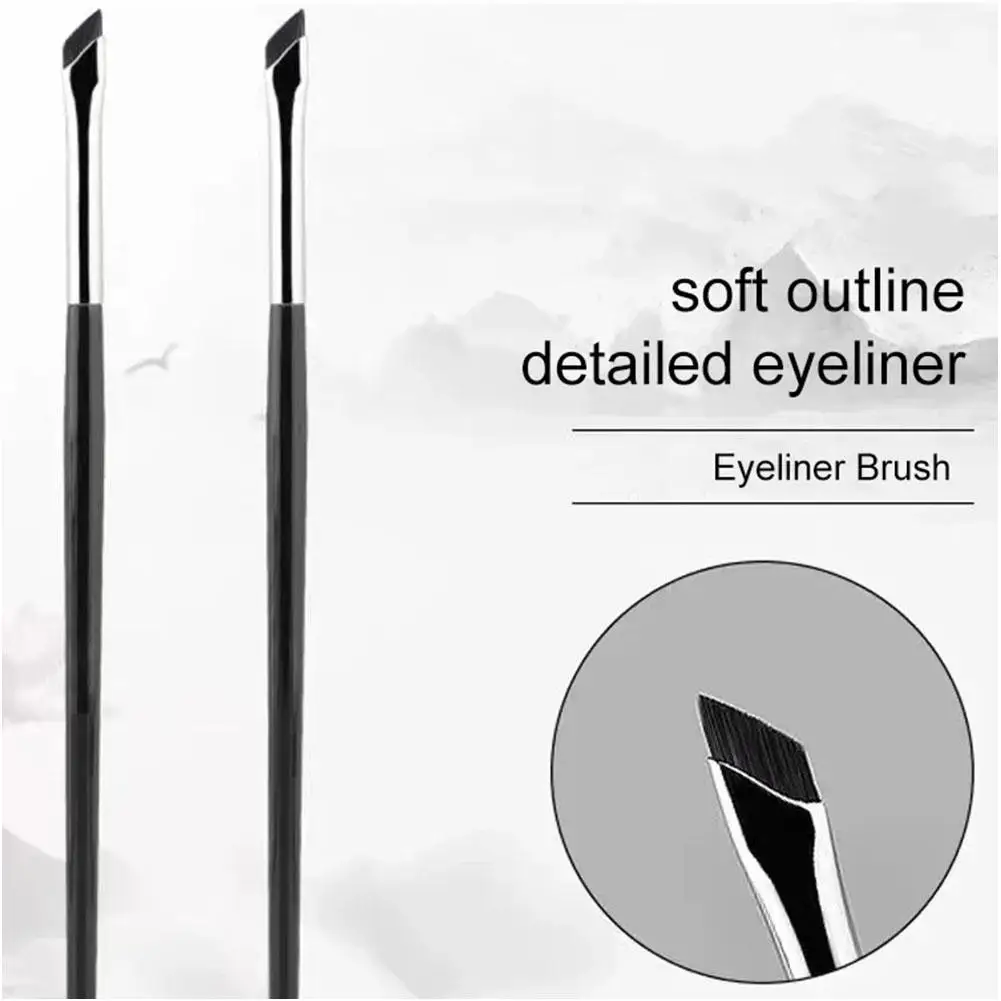 

Upgrade Eyeliner Brush Ultra Thin Fine Angle Flat Eyebrow Brow Brush Place Precise Makeup Brush Brush Liner Detail T3V4