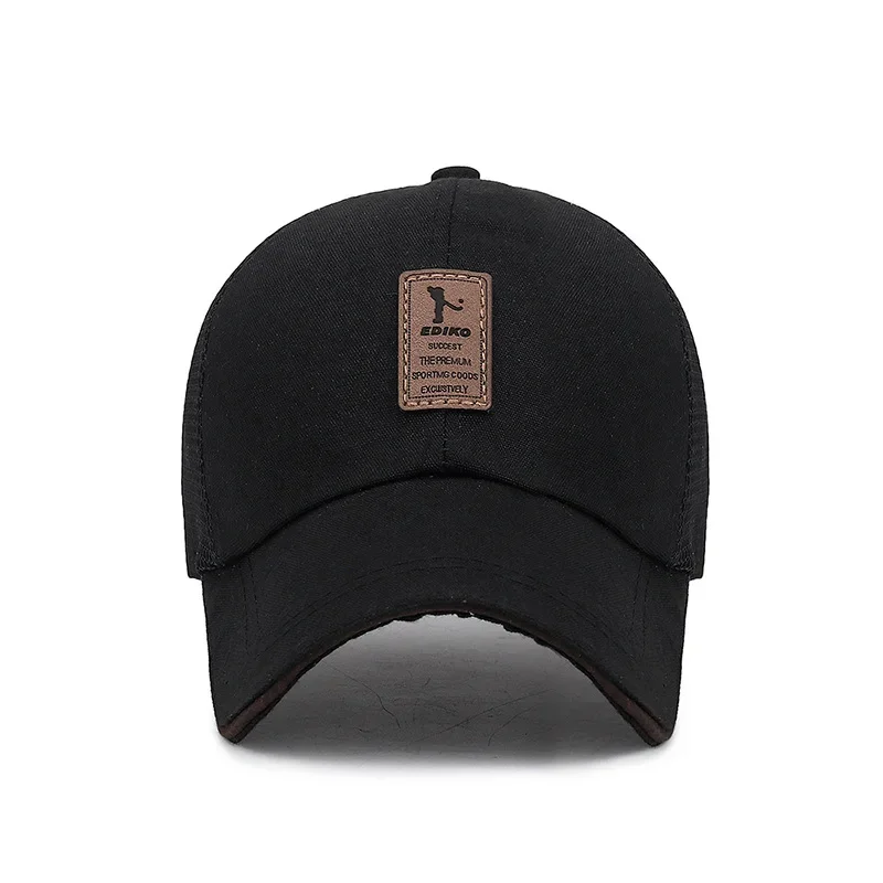 Simple Trucker Hat Solid Baseball Cap Men Mesh Breathable Sunscreen Caps Label Stick Snapback Sunhat Summer Golf Baseball Hat
Simple Trucker Hat Solid Baseball Cap Men Mesh Breathable Sunscreen Caps Label Stick Snapback Sunhat Summer Golf Baseball Hat