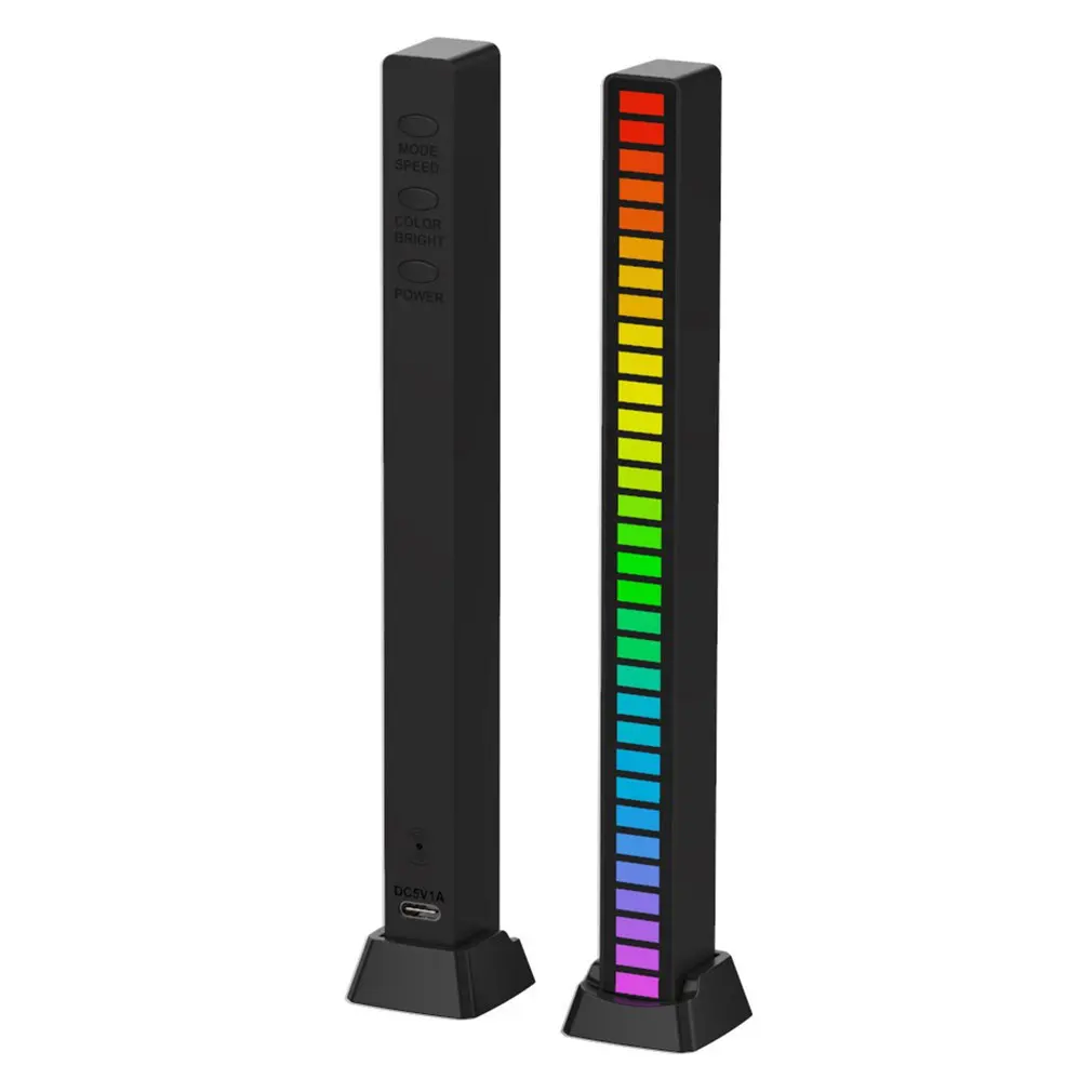 RGB Lamp LED Strip Lights Pickup Light Sound Control Lamp Ambient Light Smart APP Control MusicCar Desktop Music Rhythm Light
RGB Lamp LED Strip Lights Pickup Light Sound Control Lamp Ambient Light Smart APP Control MusicCar Desktop Music Rhythm Light