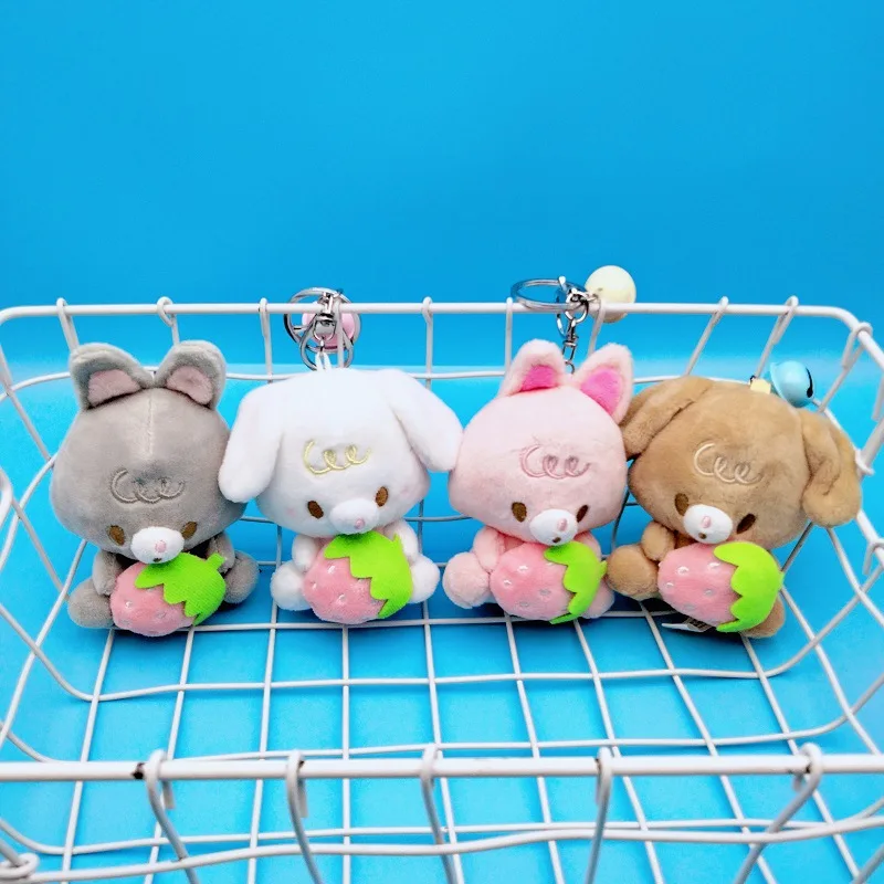 9cm Child Cute Hug Strawberry Small Animal Plush Toys Cartoon Rabbit Dog Soft Stuffed Plush Keychain Pendant Kids Birthday Gift
9cm Child Cute Hug Strawberry Small Animal Plush Toys Cartoon Rabbit Dog Soft Stuffed Plush Keychain Pendant Kids Birthday Gift