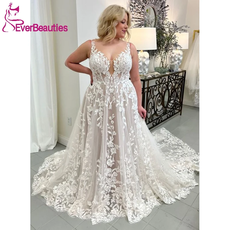 Robe De Mariee Lace Wedding Dresses for Women Boho Wedding Gowns Beach Bridal Gowns V-Neck Vestidos De Novia
Robe De Mariee Lace Wedding Dresses for Women Boho Wedding Gowns Beach Bridal Gowns V-Neck Vestidos De Novia