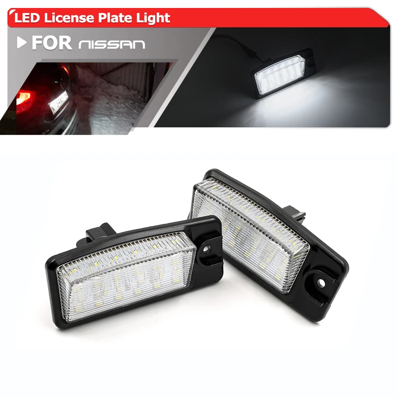 Для Infiniti Q45 EX25 35 37 FX35 37 50 QX50 70 для Nissan NV1500 2500 3500 X-Trail T32 Altima муранские светодиодные подсветки для номерного знака 
Для Infiniti Q45 EX25 35 37 FX35 37 50 QX50 70 для Nissan NV1500 2500 3500 X-Trail T32 Altima муранские светодиодные подсветки для номерного знака