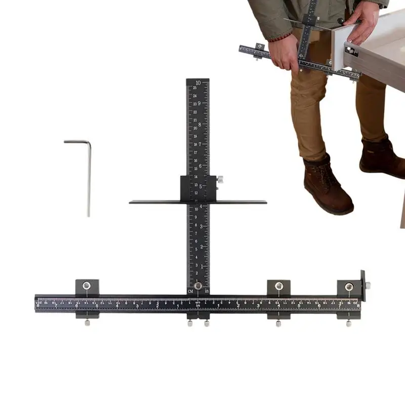 Cabinet Hardware Jig Tool Cabinet Hardware Drilling Template Adjustable Jig Tool Wood Dowelling Guide And Installation Guide
Cabinet Hardware Jig Tool Cabinet Hardware Drilling Template Adjustable Jig Tool Wood Dowelling Guide And Installation Guide