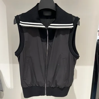 Camiseta de Golfe para Homens e Mulheres: Absorção de Suor, Conforto e Estilo no Verão 12 Golf Wear Women Summer 2024 Sport Golf Jacket With Lapel Zipper Sleeveless Versatile Vest