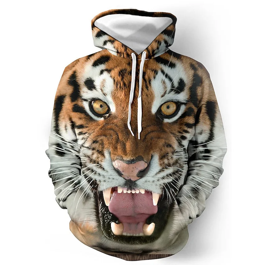 Autumn animal Fierce Tiger Series Hoodie 3D Full Print Fashion Men's Clothing Pullover Top Streetwear Unisex Sweatshirt clothing
Autumn animal Fierce Tiger Series Hoodie 3D Full Print Fashion Men's Clothing Pullover Top Streetwear Unisex Sweatshirt clothing