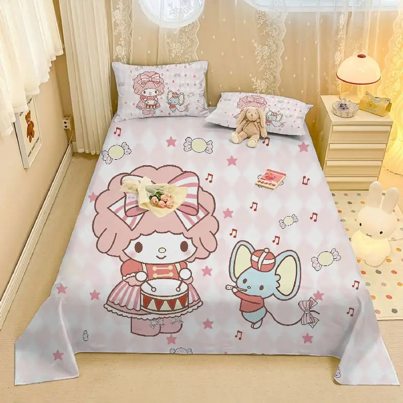 Cinnamoroll My Melody Anime Kawaii Sanrio Bed Sheet Cute Cartoon Kuromi Ins Bed Cover No Pillow Cover Decoration Gifts for Kids
Cinnamoroll My Melody Anime Kawaii Sanrio Bed Sheet Cute Cartoon Kuromi Ins Bed Cover No Pillow Cover Decoration Gifts for Kids