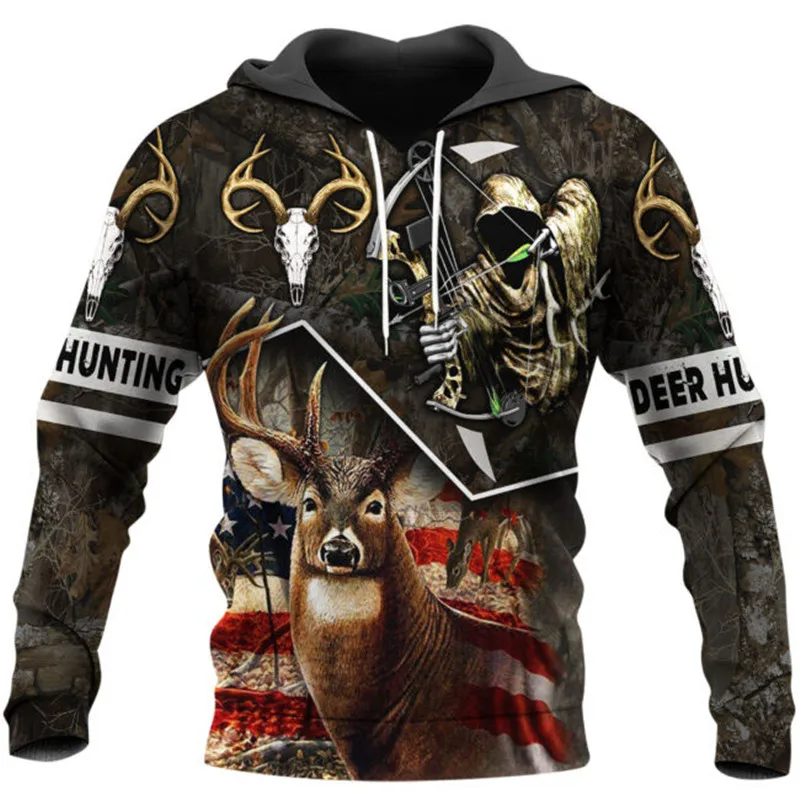 Fashion Autumn Hoodie Beautiful Deer Hunting3D Print Men's Zip Hoodie Men's and Women's Harajuku Street Casual Sweatshirt Jacket
Fashion Autumn Hoodie Beautiful Deer Hunting3D Print Men's Zip Hoodie Men's and Women's Harajuku Street Casual Sweatshirt Jacket