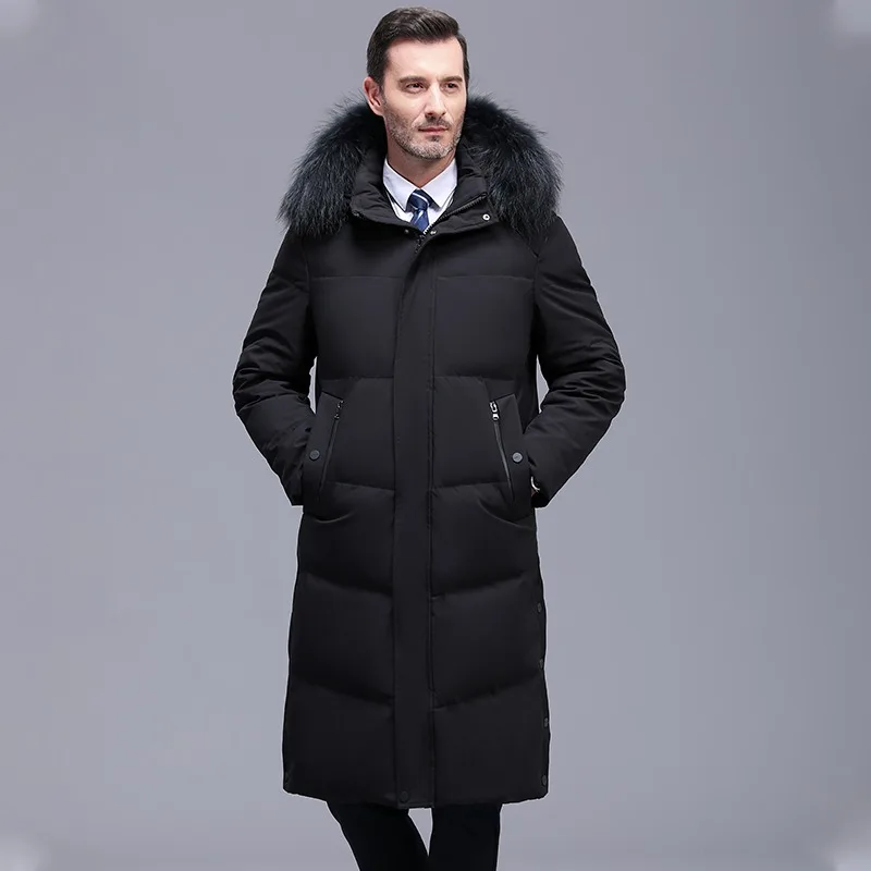 2023 New Men Thickened Down Jacket -30 Winter Warm Down Coat Jacket Men Fashion Long White Duck Hooded Down Parkas
2023 New Men Thickened Down Jacket -30 Winter Warm Down Coat Jacket Men Fashion Long White Duck Hooded Down Parkas