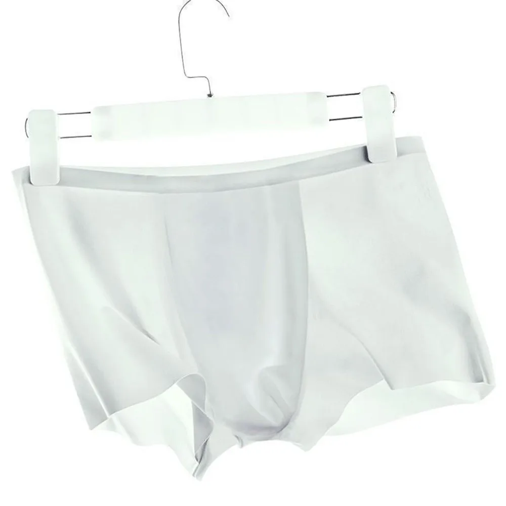 Men's Ice Silk Underwear Thin Solid Boxer Briefs Sexy Male Transparent Seamless Shorts Trunks Underpants Erotic Lingerie
Men's Ice Silk Underwear Thin Solid Boxer Briefs Sexy Male Transparent Seamless Shorts Trunks Underpants Erotic Lingerie