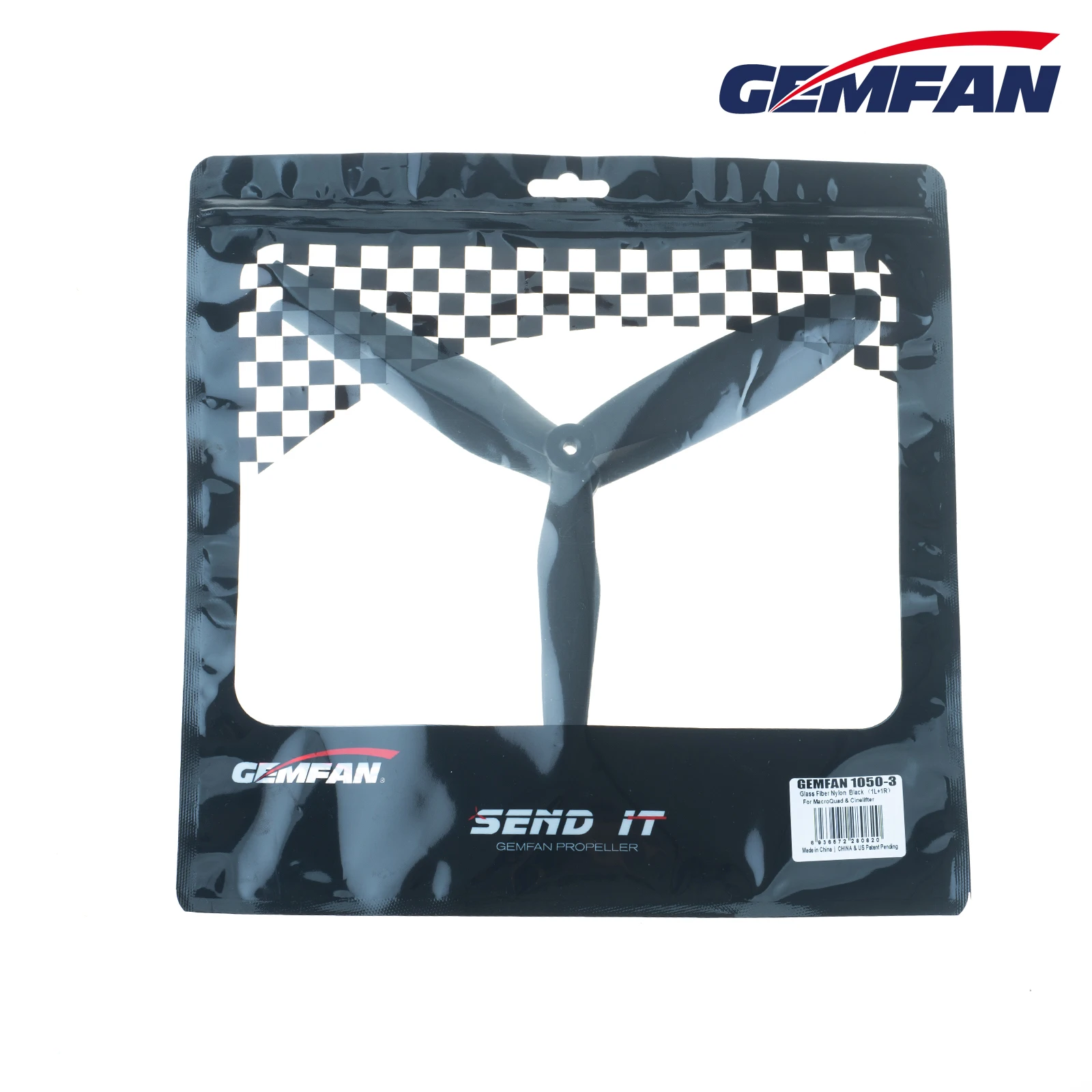 2Pairs(2CW+2CCW) Gemfan Cinelifter 1050 10X5X3 3-Blade Glass Nylon Fiber Propeller for Multirotor 10" FPV Cinelifter MarcoQuad
2Pairs(2CW+2CCW) Gemfan Cinelifter 1050 10X5X3 3-Blade Glass Nylon Fiber Propeller for Multirotor 10" FPV Cinelifter MarcoQuad