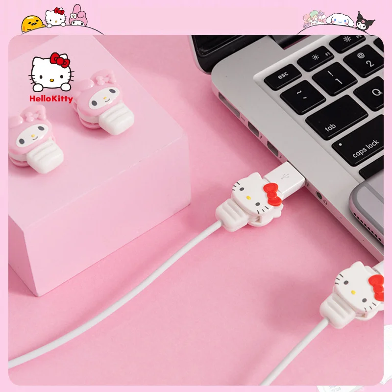 Hello Kitty My Melody Cinnamoroll Cable Protector for Iphone Storage Cable Winder Cable Manager Ipad Charging Line Anti Fracture
Hello Kitty My Melody Cinnamoroll Cable Protector for Iphone Storage Cable Winder Cable Manager Ipad Charging Line Anti Fracture